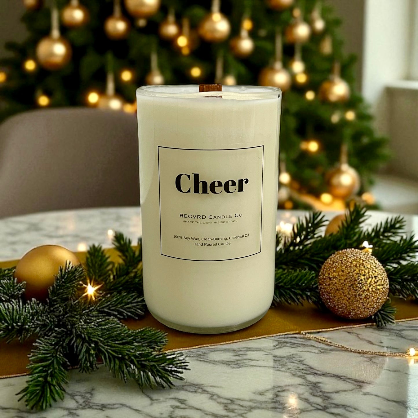 HOLIDAY CIDER BOTTLE CANDLES - PREORDER
