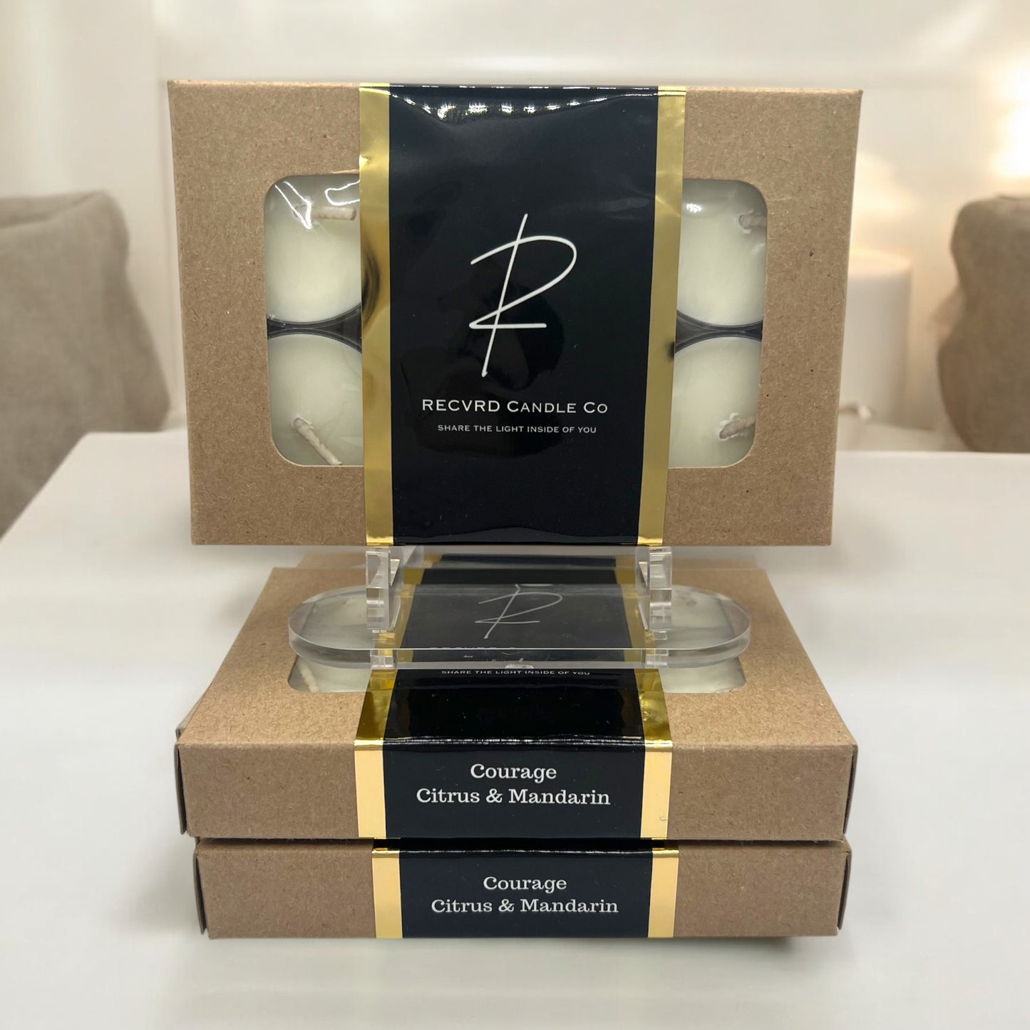 SCENTED SOY TEA LIGHTS