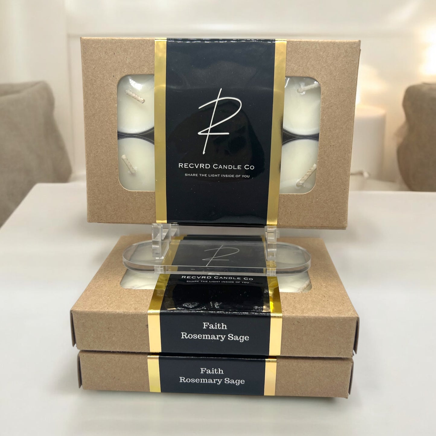 SCENTED SOY TEA LIGHTS