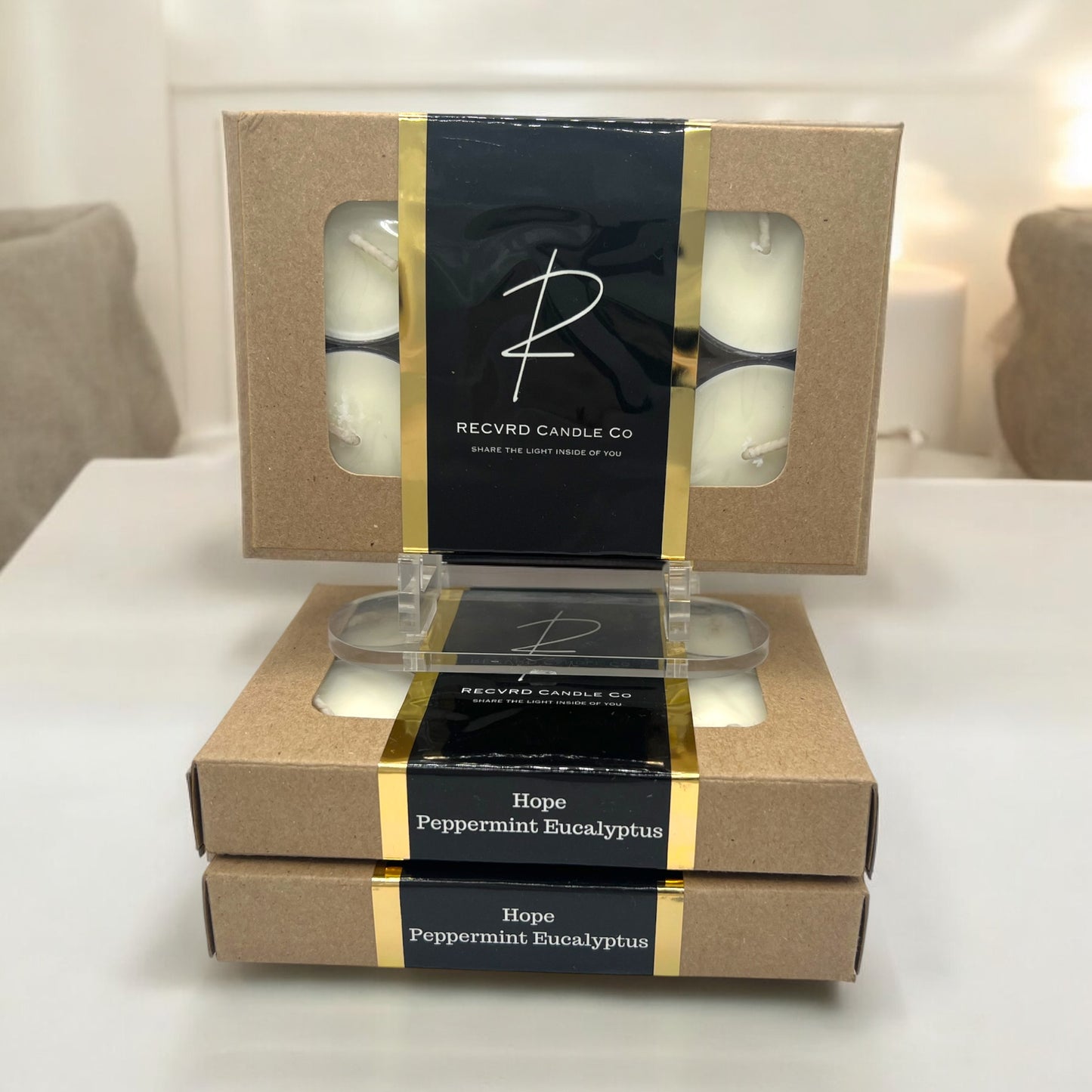 SCENTED SOY TEA LIGHTS
