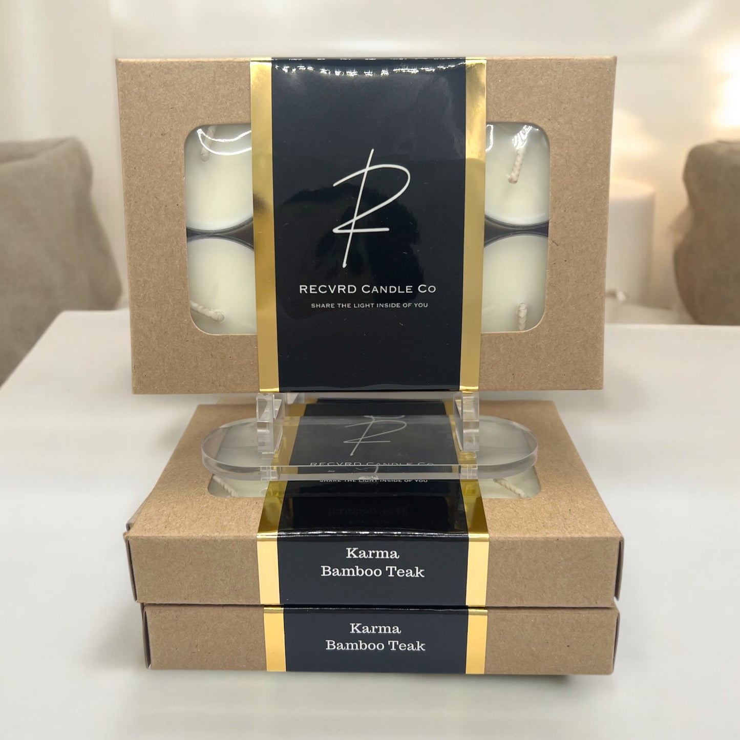 SCENTED SOY TEA LIGHTS