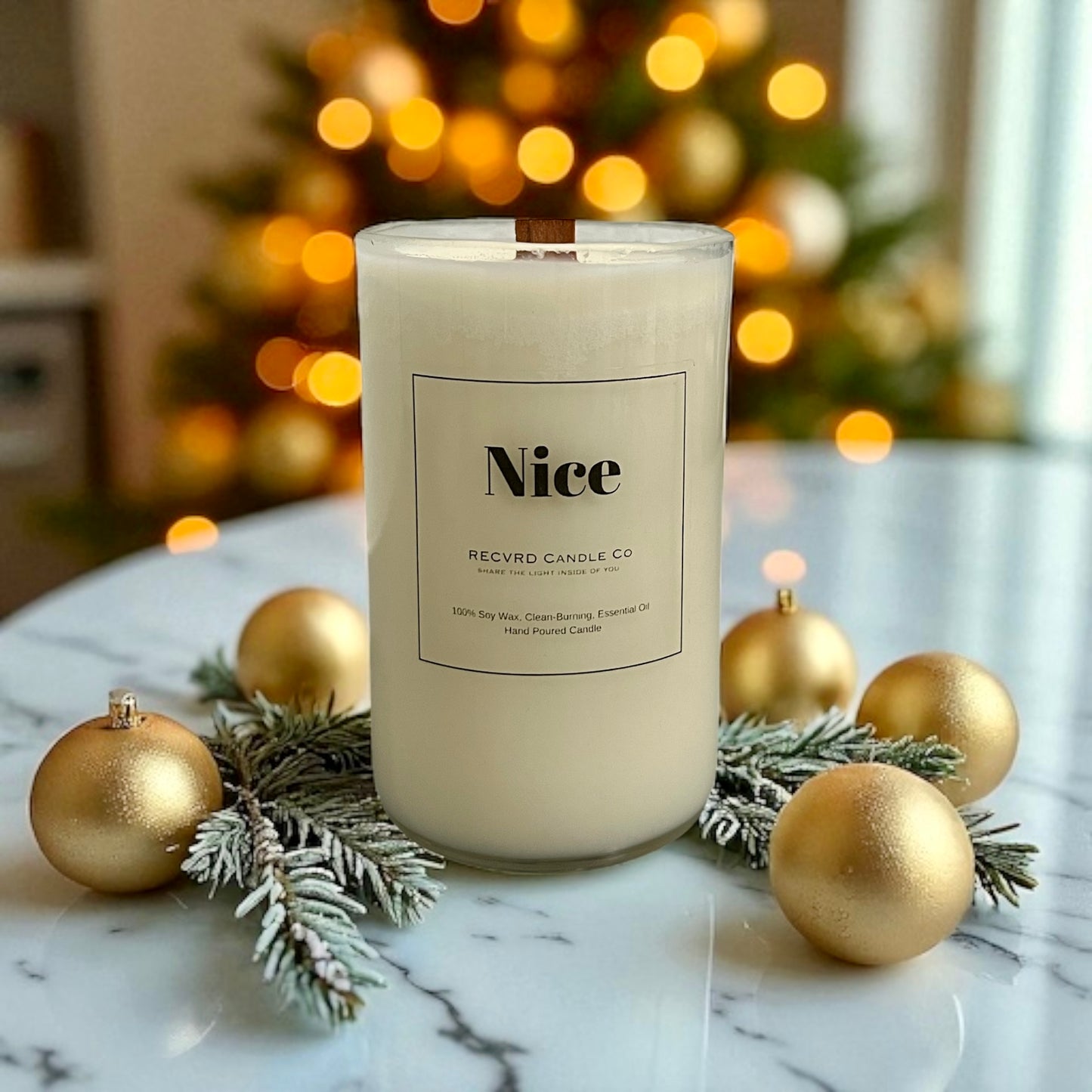 HOLIDAY CIDER BOTTLE CANDLES - PREORDER