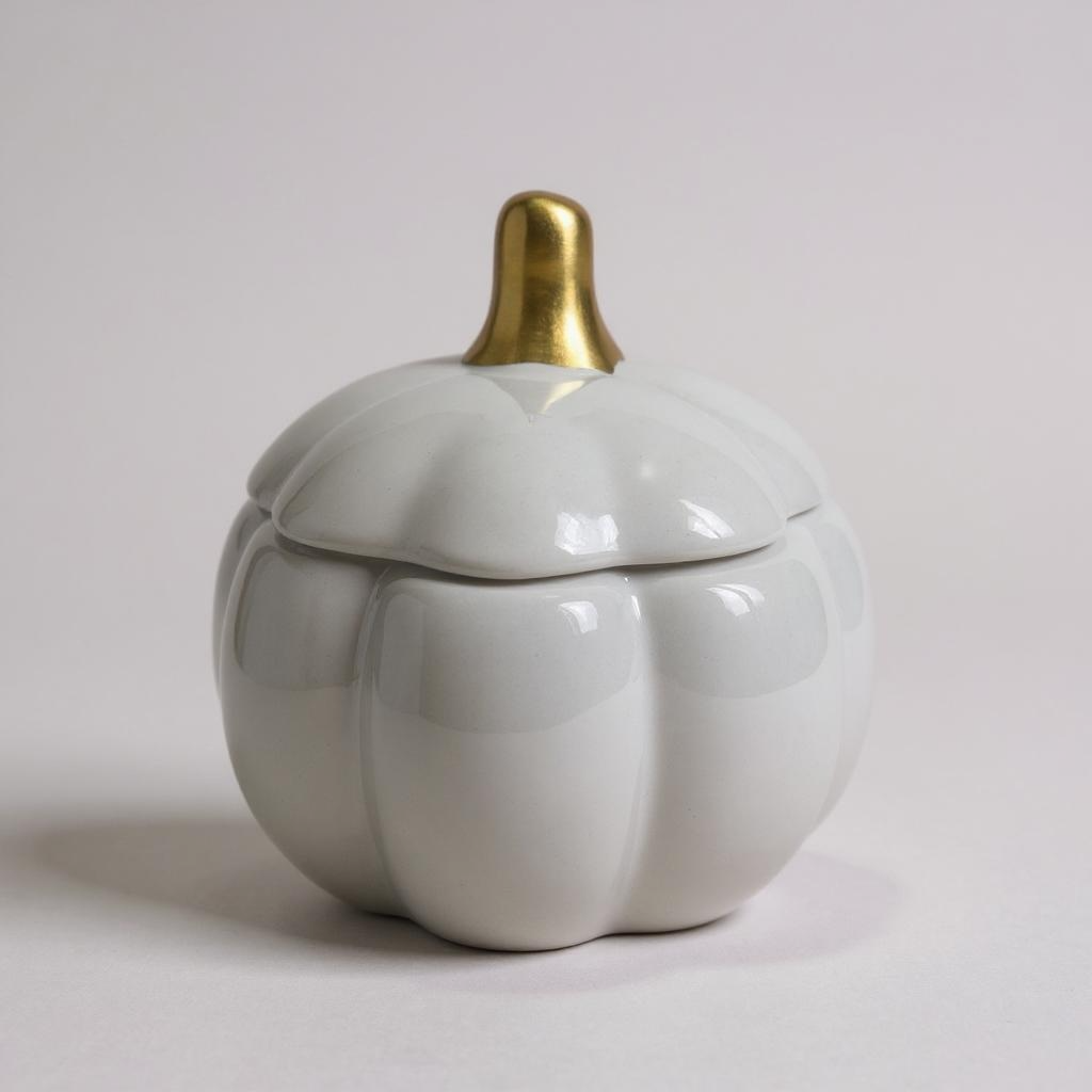 5oz White Pumpkin Candle