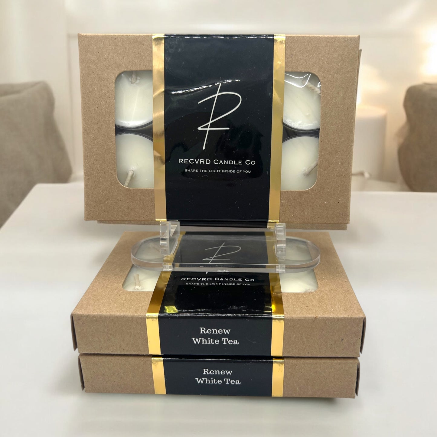 SCENTED SOY TEA LIGHTS