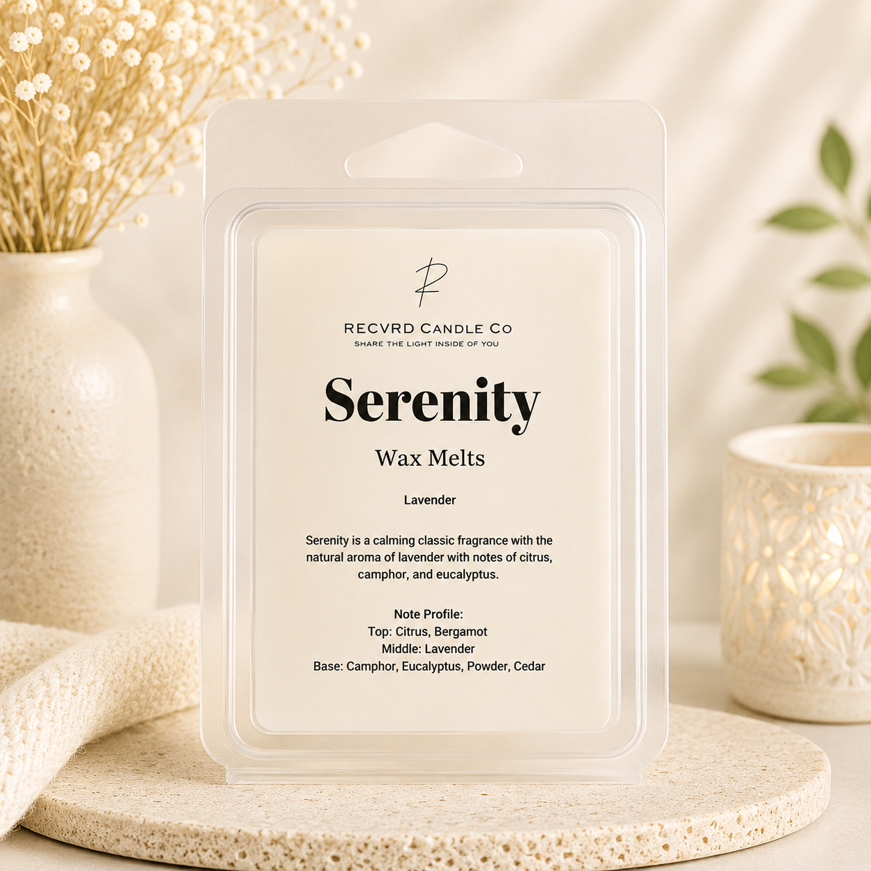 SERENITY Wax Melts · Lavender