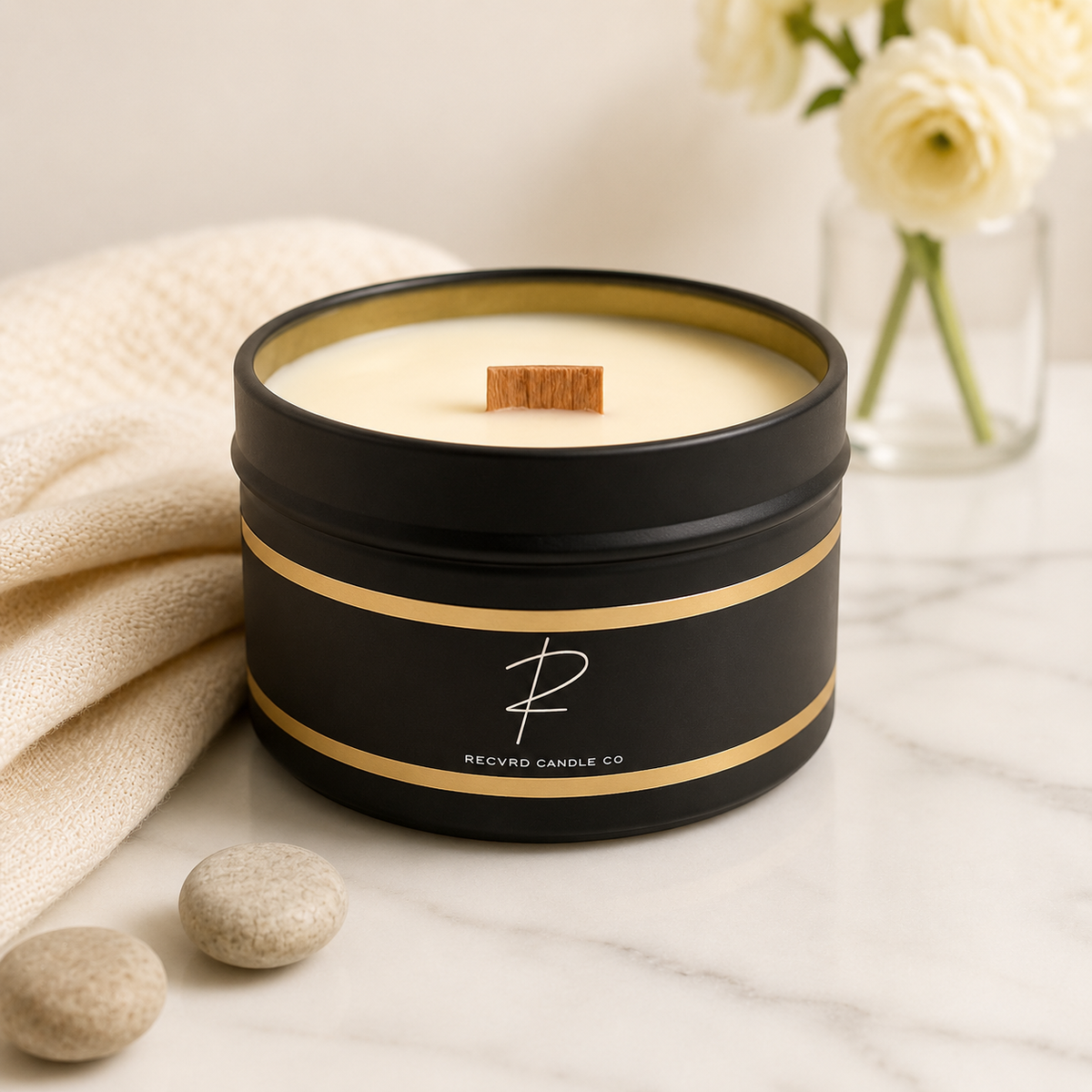 RENEW 4oz TIN CANDLE - White Tea