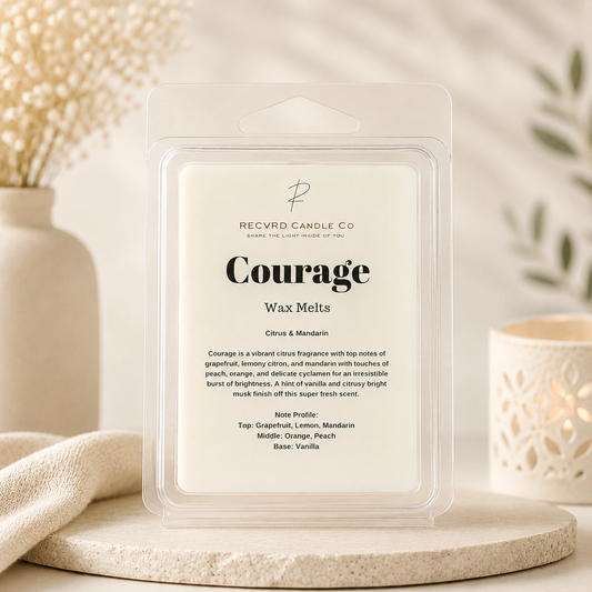 COURAGE Wax Melts · Citrus & Mandarin