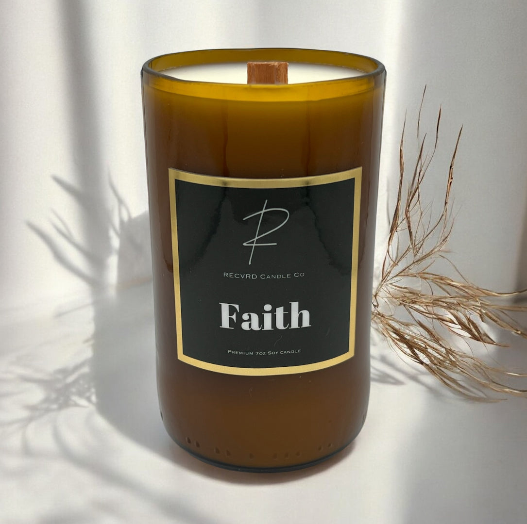BEER BOTTLE CANDLE