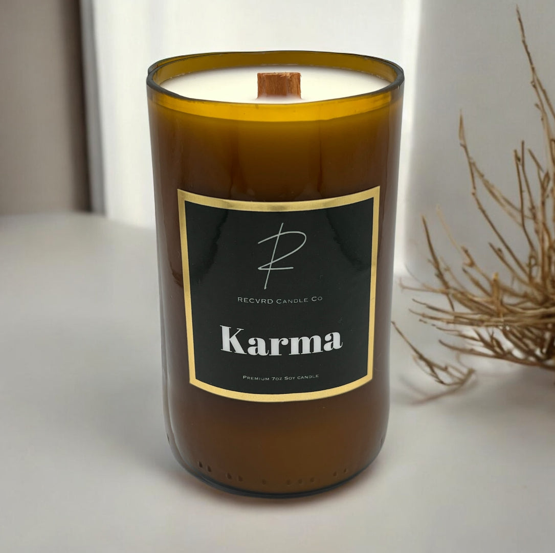 BEER BOTTLE CANDLE