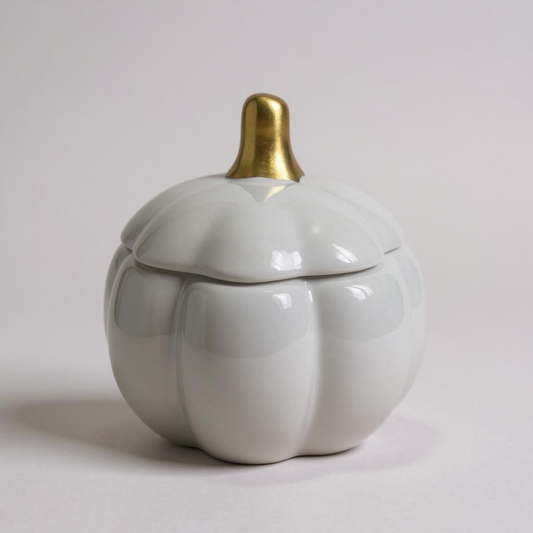 5oz White Pumpkin Candle