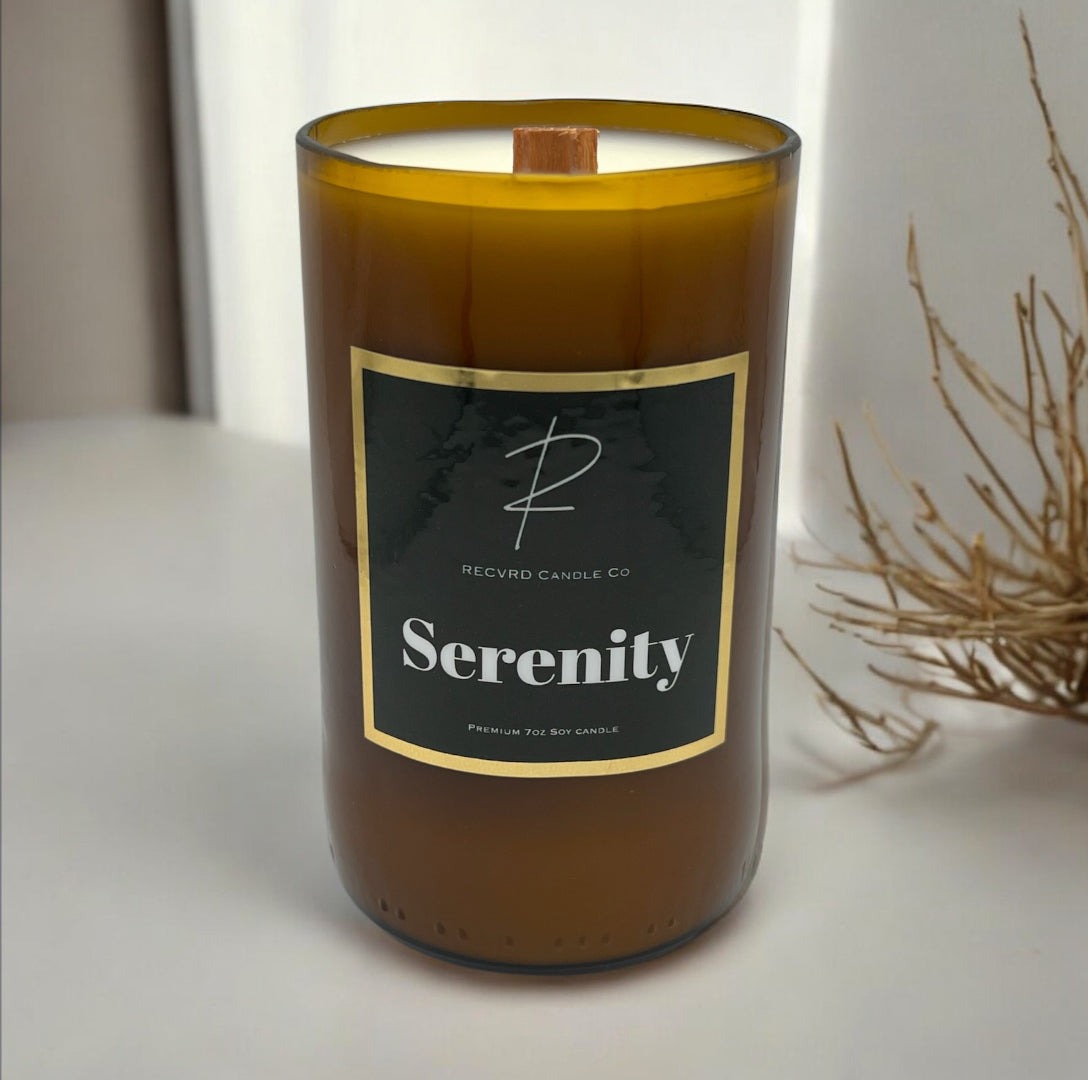 BEER BOTTLE CANDLE